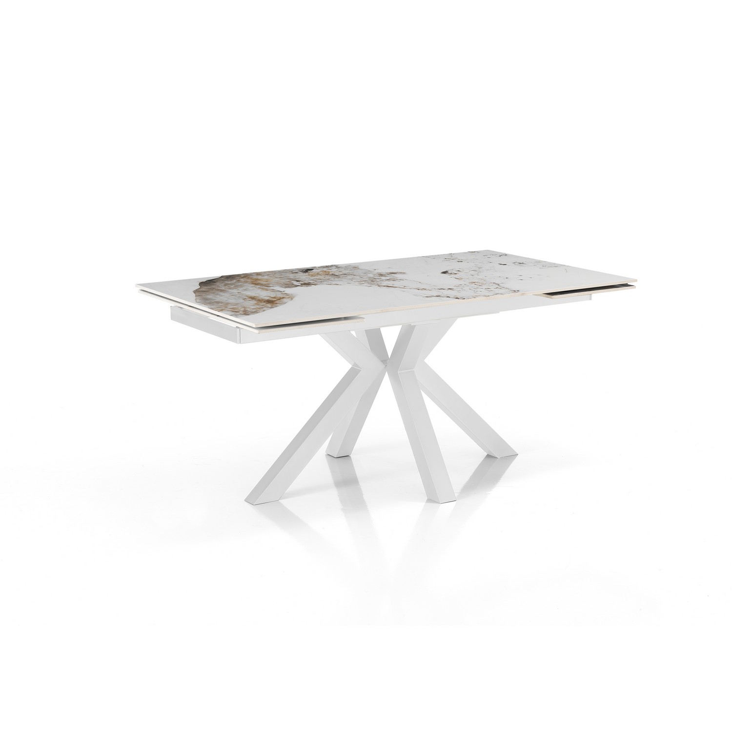 Tomasucci Tavolo allungabile TYCHI ONICE WHITE Prezzo Ridotto