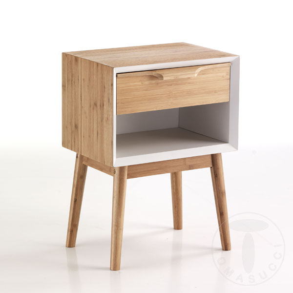 Tomasucci comodino / tavolino HIJO WHITE Sottocosto