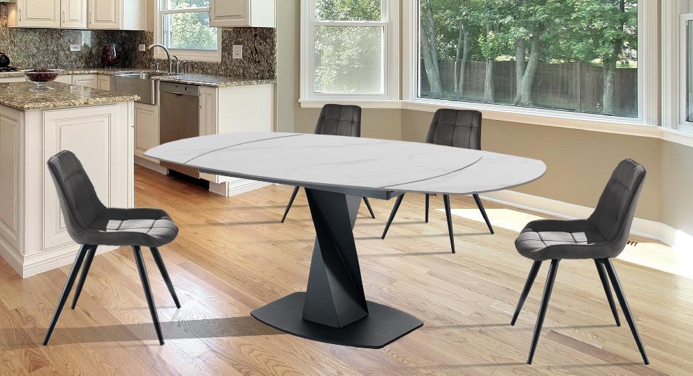 Tomasucci Tavolo allungabile TWISTED MARBLE Liquidazione