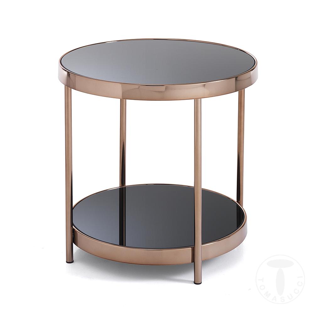 Tomasucci Tavolino / Comodino TWO RINGS ROSE GOLD