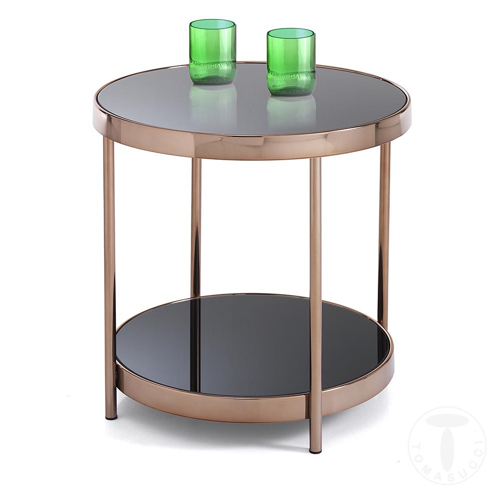 Tomasucci Tavolino / Comodino TWO RINGS ROSE GOLD Comprane uno, ottenene uno gratis
