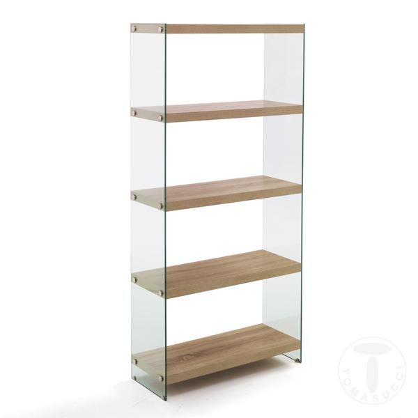 Tomasucci libreria 5 ripiani NANCY 75 Ultimi tre giorni