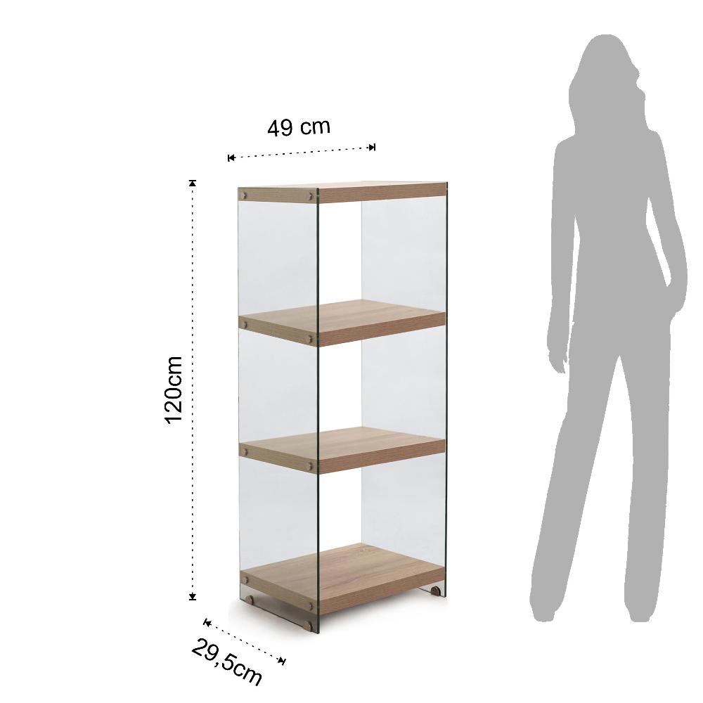 Tomasucci libreria 4 ripiani NANCY 45 Enormi sconti