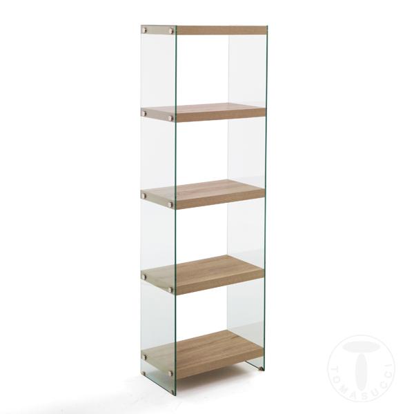 Tomasucci libreria 5 ripiani NANCY 45