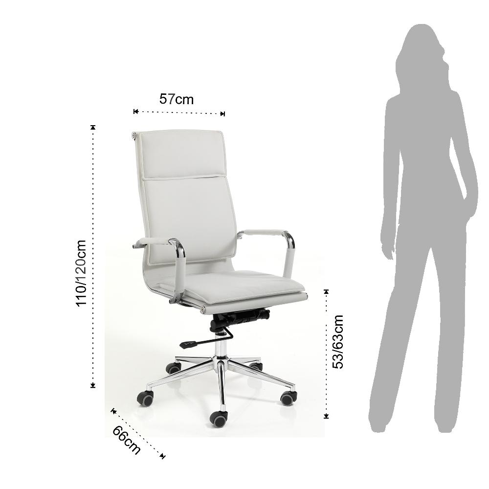 Tomasucci poltrona da ufficio PREMIER WHITE Qualità