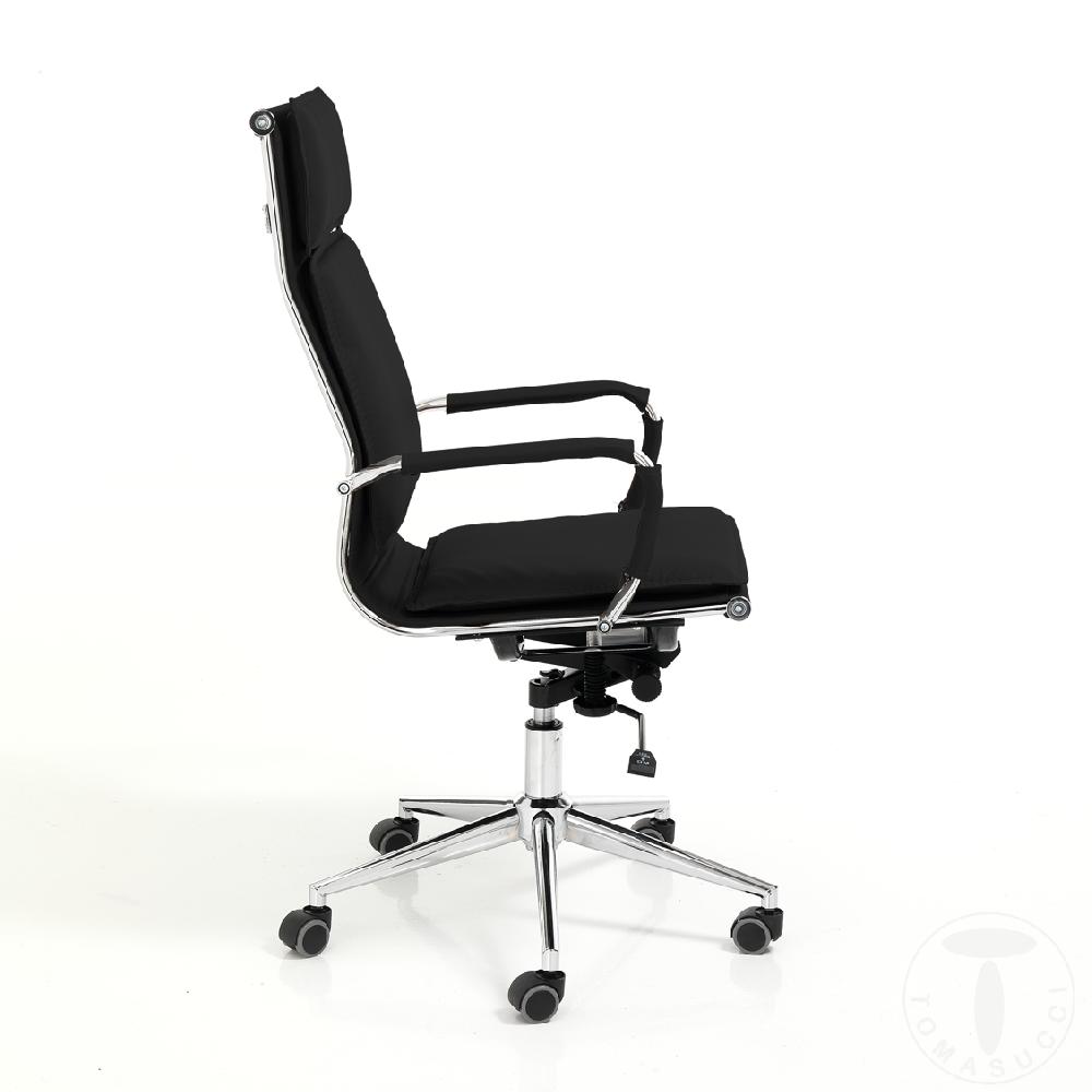 Tomasucci poltrona da ufficio PREMIER BLACK Soddisfazione Garantita
