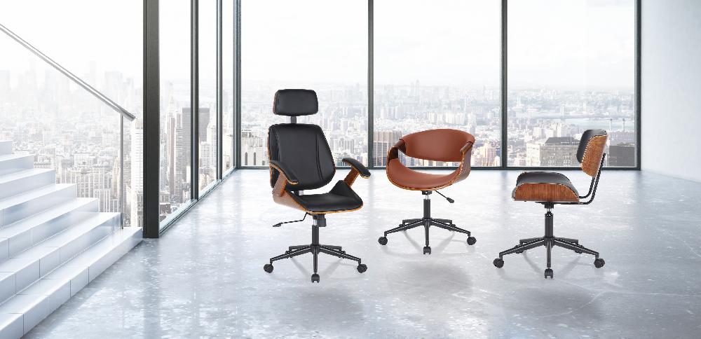 Tomasucci poltrona da ufficio VISBY-B DARK WOOD Economico