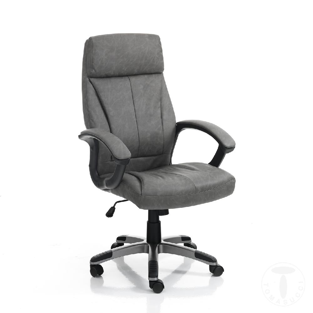 Tomasucci poltrona da ufficio RYE GREY