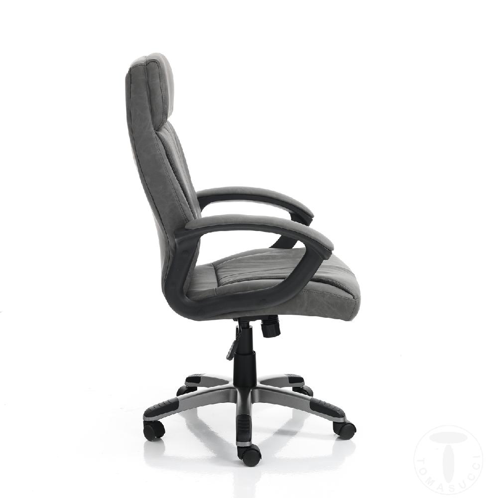 Tomasucci poltrona da ufficio RYE GREY Nuova