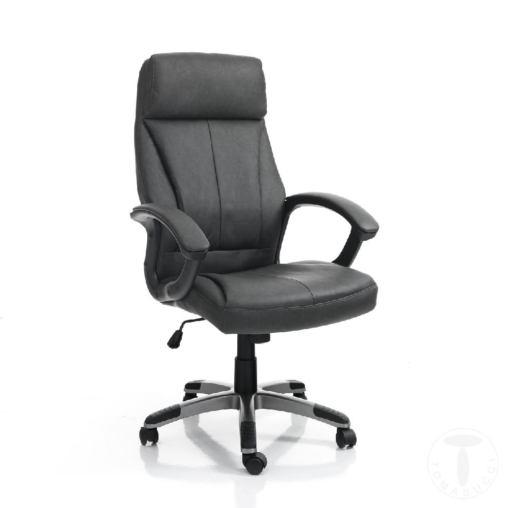 Tomasucci poltrona da ufficio RYE BLACK