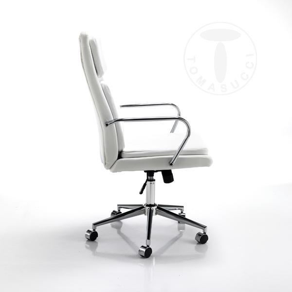 Tomasucci poltrona da ufficio PRESTIGE WHITE Grandi sconti