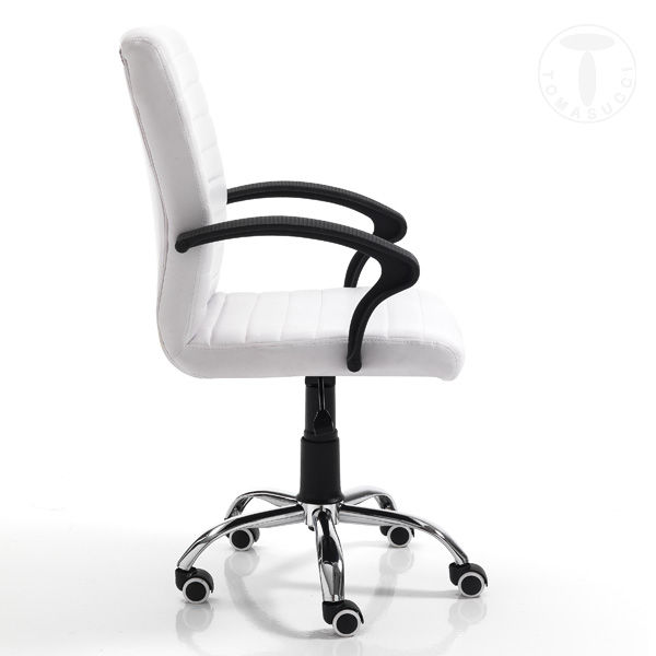 Tomasucci poltrona da ufficio PANY HIGH WHITE Liquidazione