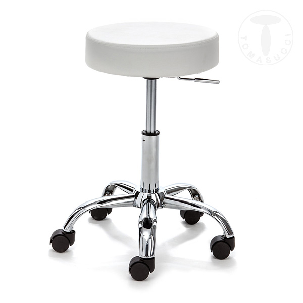 Tomasucci sgabello per scrittoio TIZIO WHITE Sconti VIP