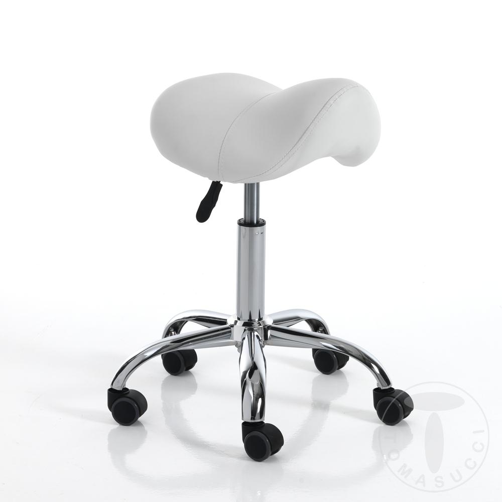 Tomasucci sgabello per scrittoio KAIO WHITE Offerta settimanale