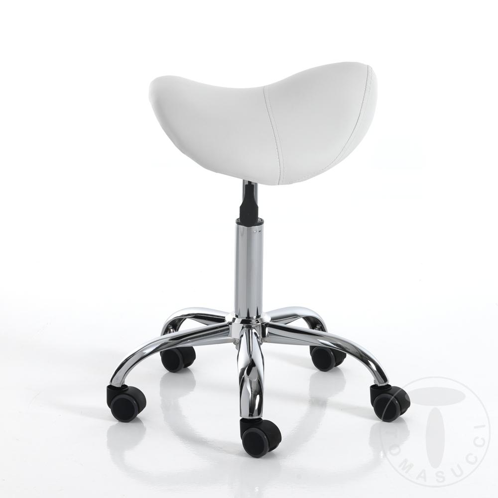 Tomasucci sgabello per scrittoio KAIO WHITE Offerta settimanale