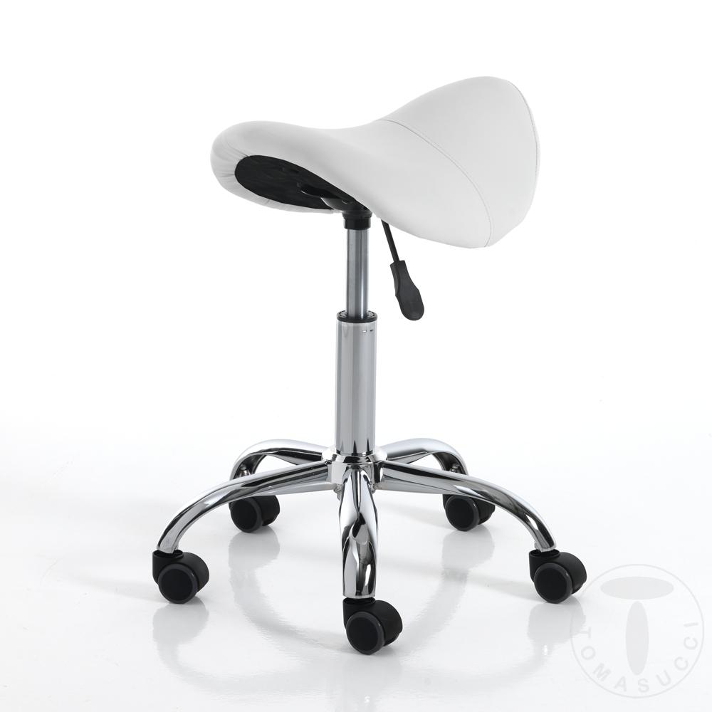 Tomasucci sgabello per scrittoio KAIO WHITE Offerta settimanale