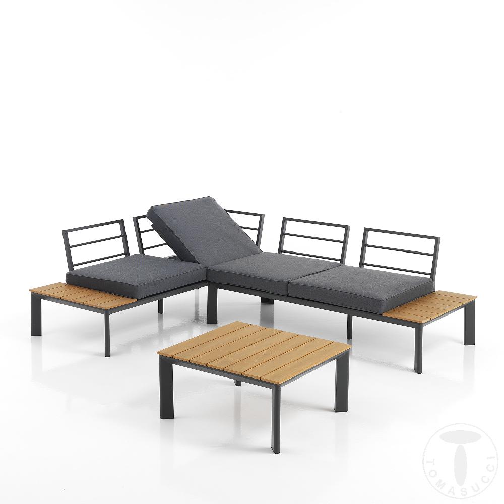 Tomasucci salotto interno / esterno / chaise longue KAMARI In Linea