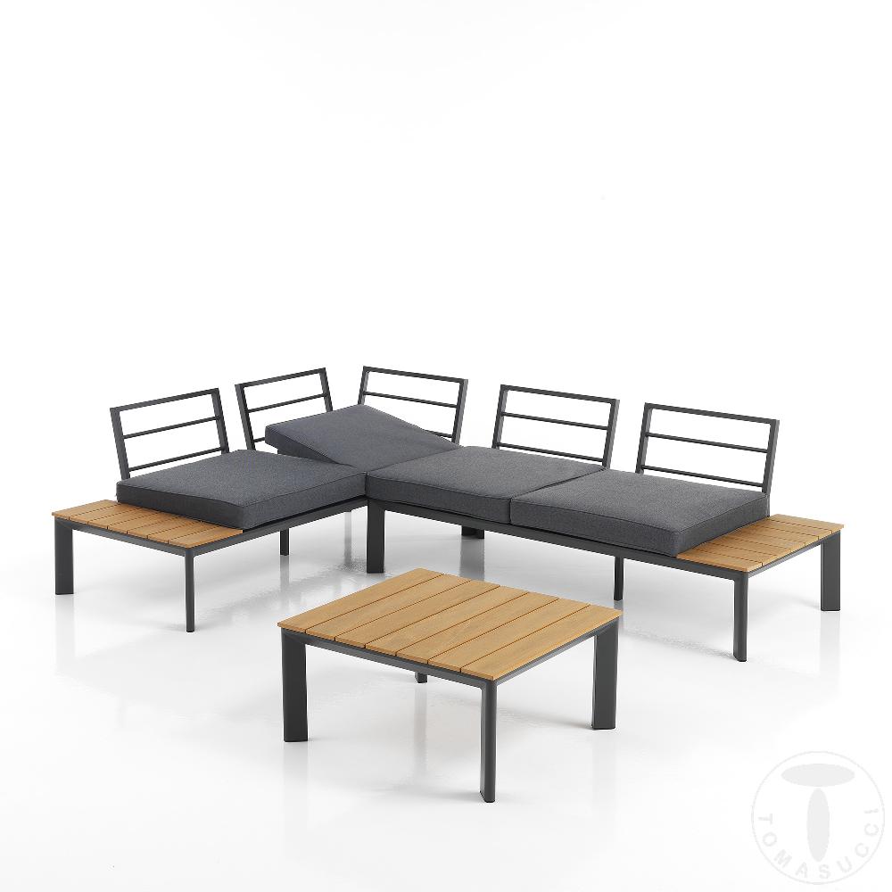 Tomasucci salotto interno / esterno / chaise longue KAMARI In Linea