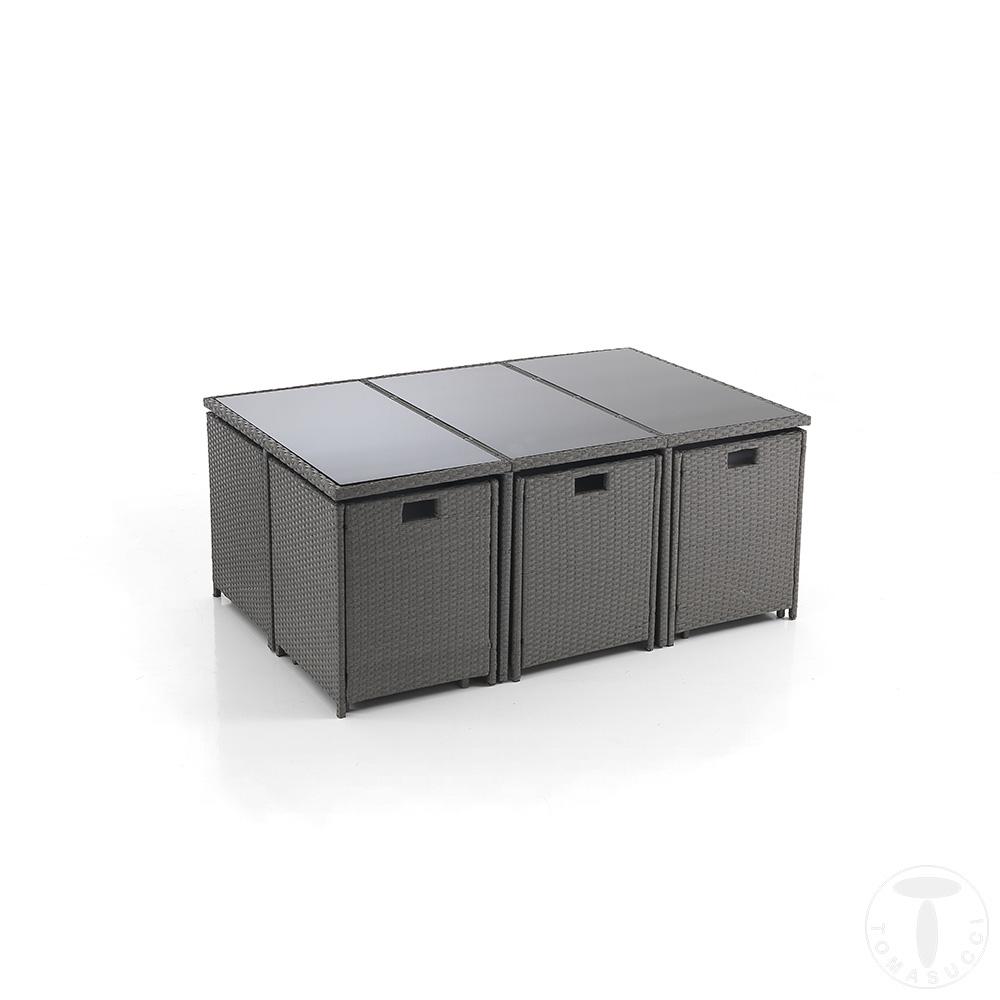 Tomasucci set Tavolo / Sedie interno / esterno KALAMOS Pezzi Unici