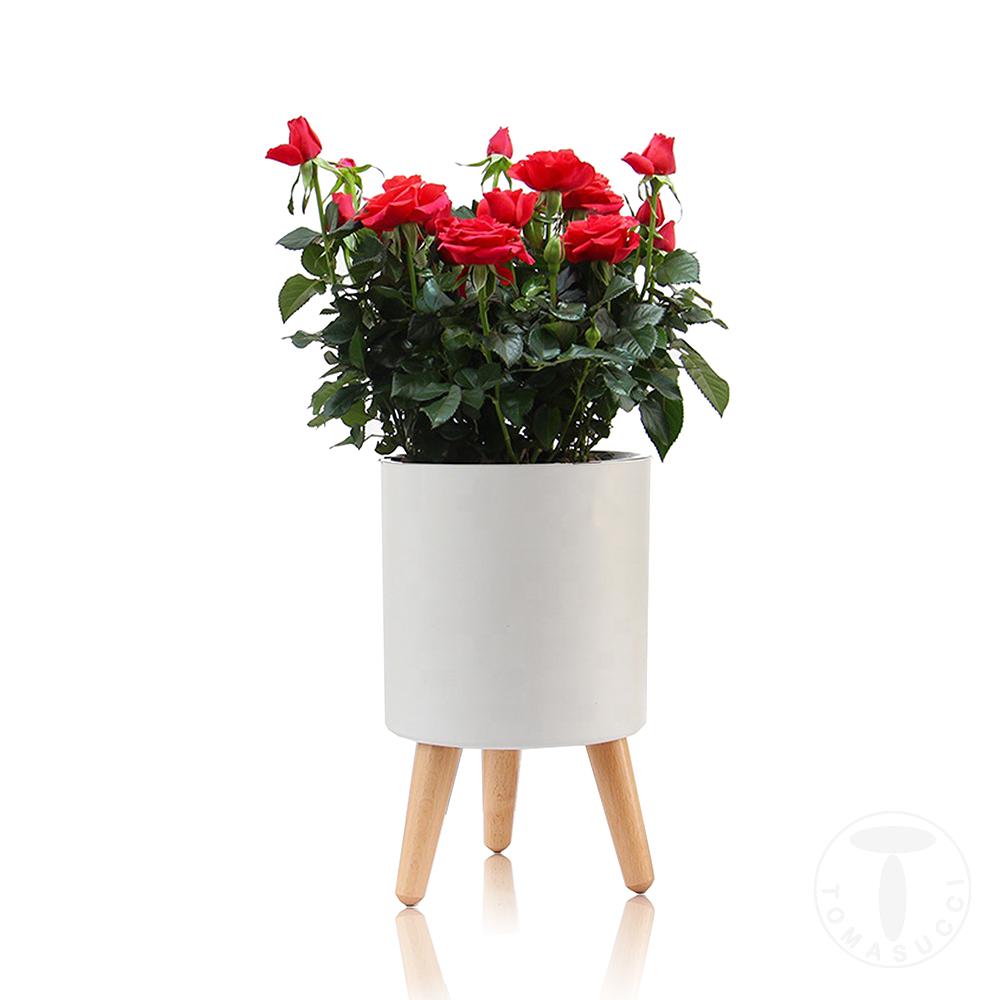 Tomasucci Vaso autoinnaffiante per esterno / interno CALLA - A Presa