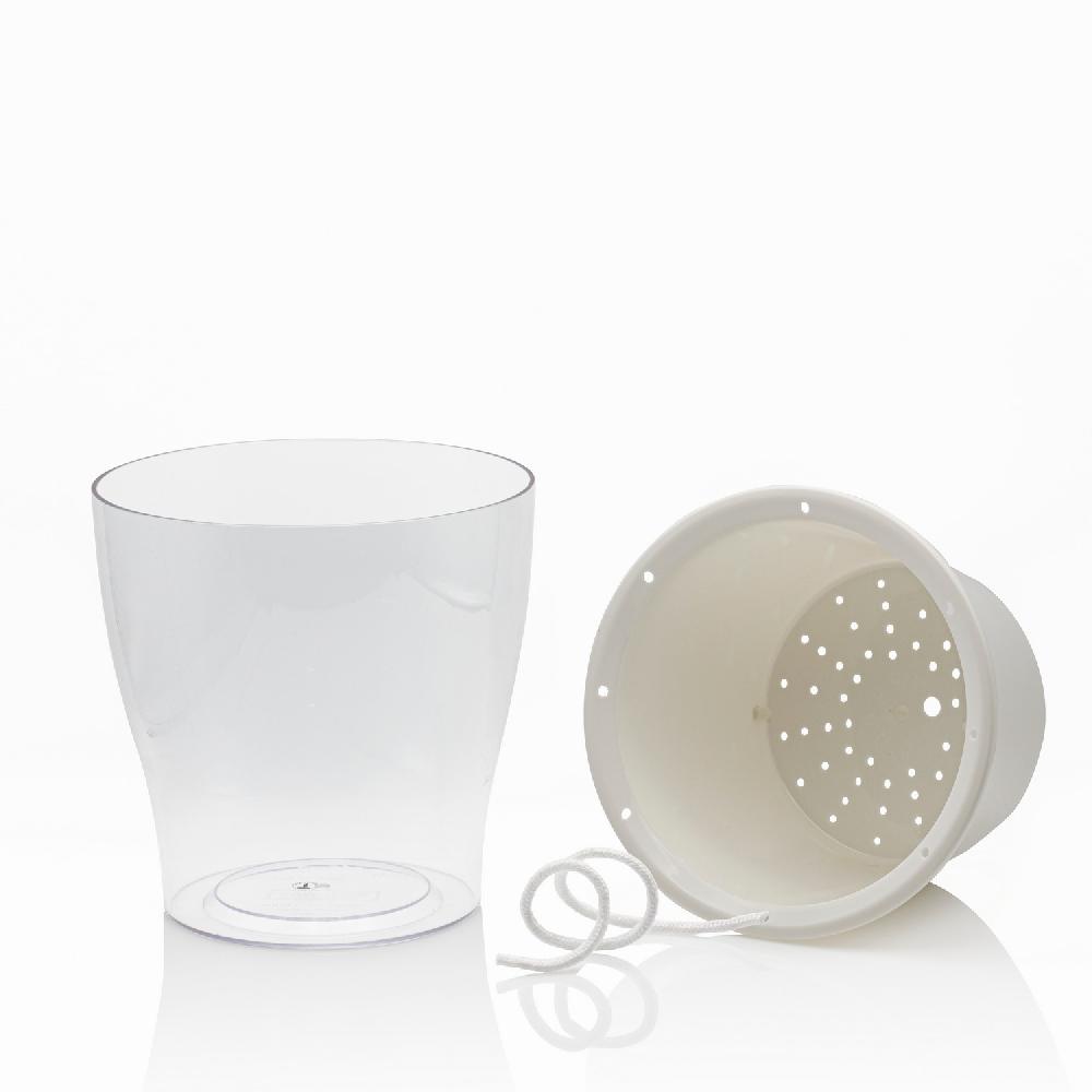 Tomasucci Vaso autoinnaffiante per esterno / interno RAFFY MEDIUM Economico