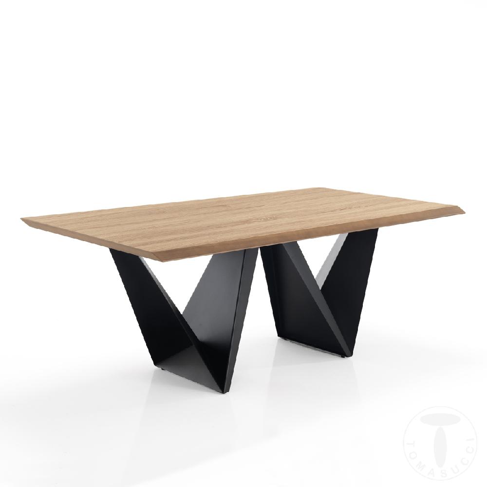 Tomasucci tavolo fisso CLEFT OAK